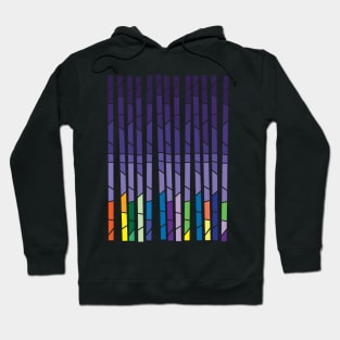 Colorful geometric art Hoodie